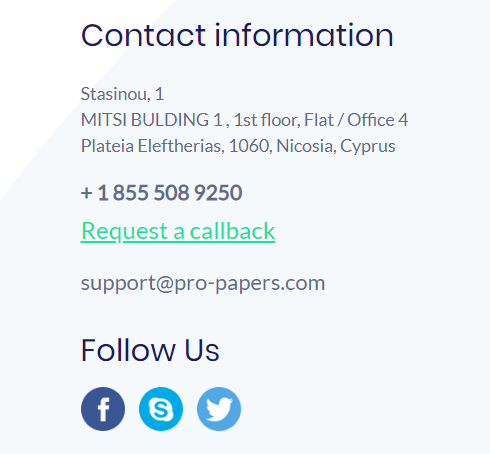 Pro-Papers.com Support